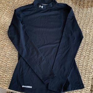 Women’s Under Armour Coldgear Fitted Mock Turtleneck - Size Large